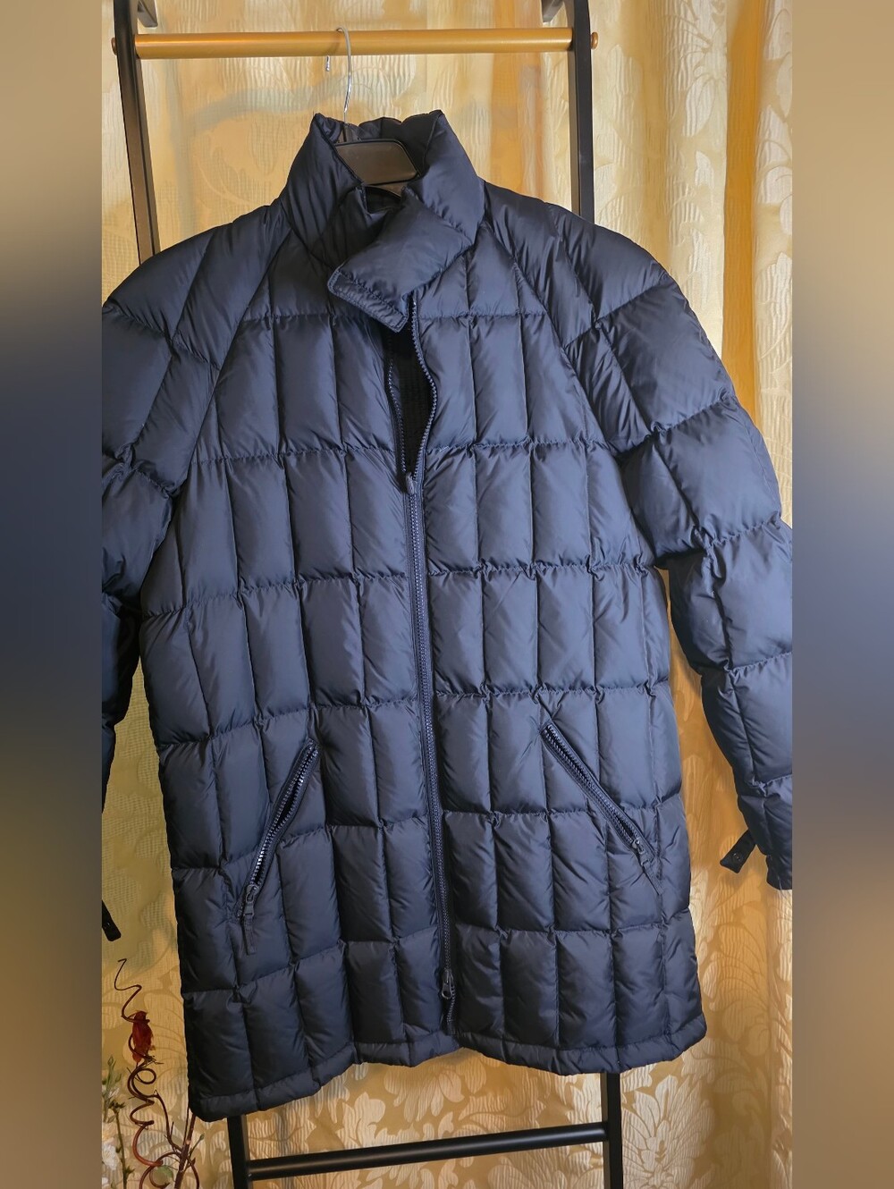 Alberto Aspesi Men Reversible Puffer Coat Navy Blue
